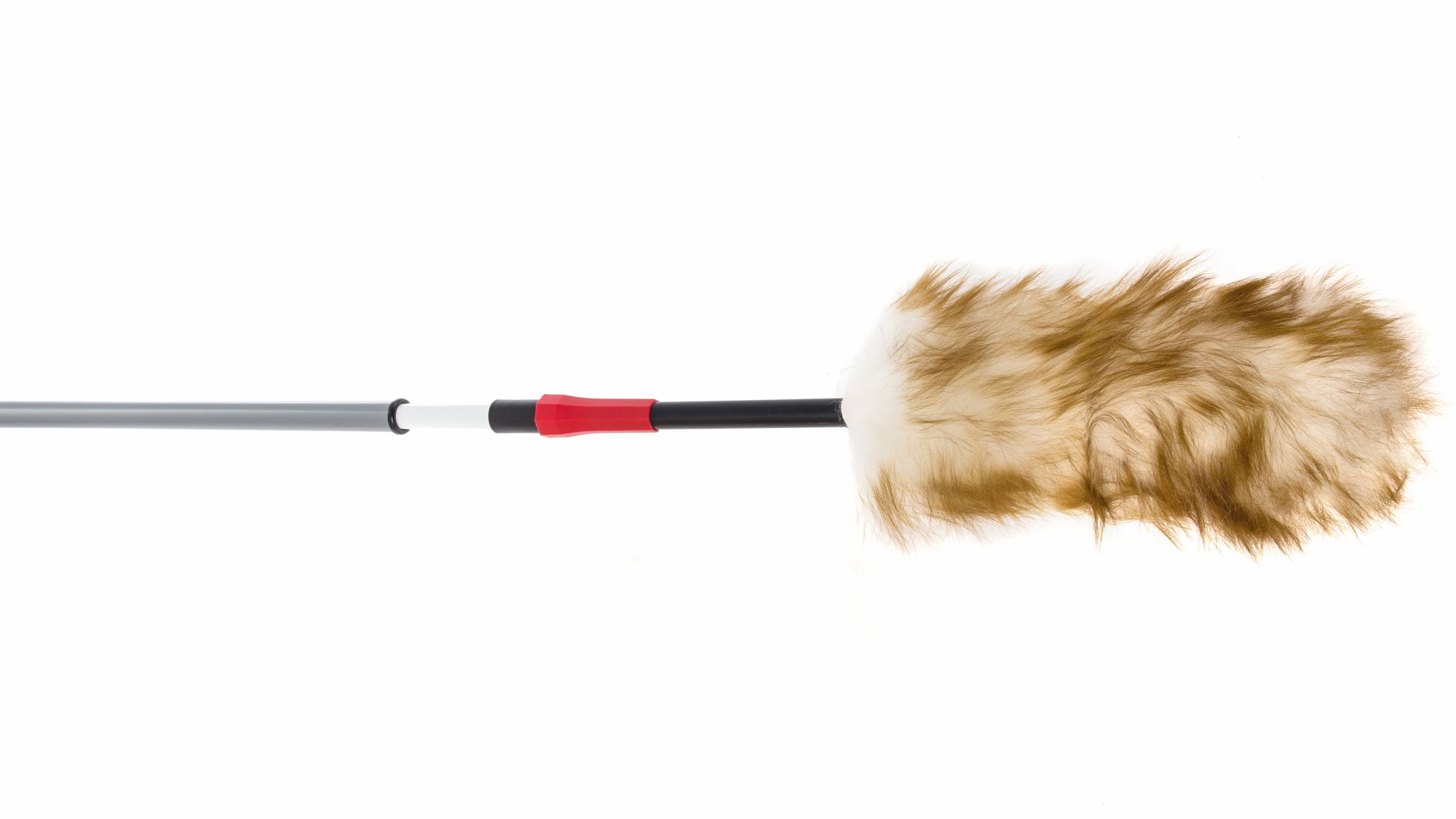 Staubwedel Lammwolle mit Telestiel 