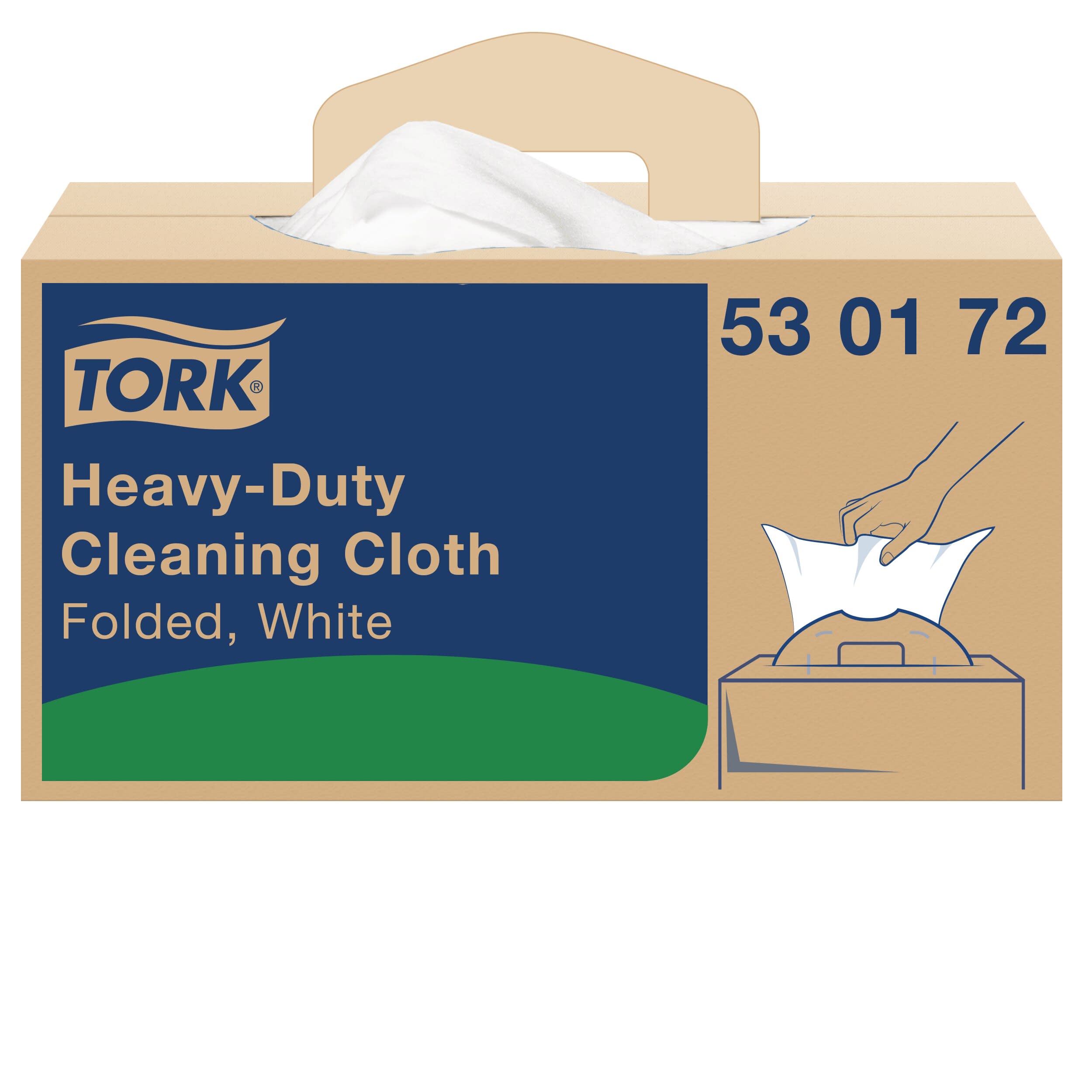 Tork extra starke Reinigungstücher weiß 