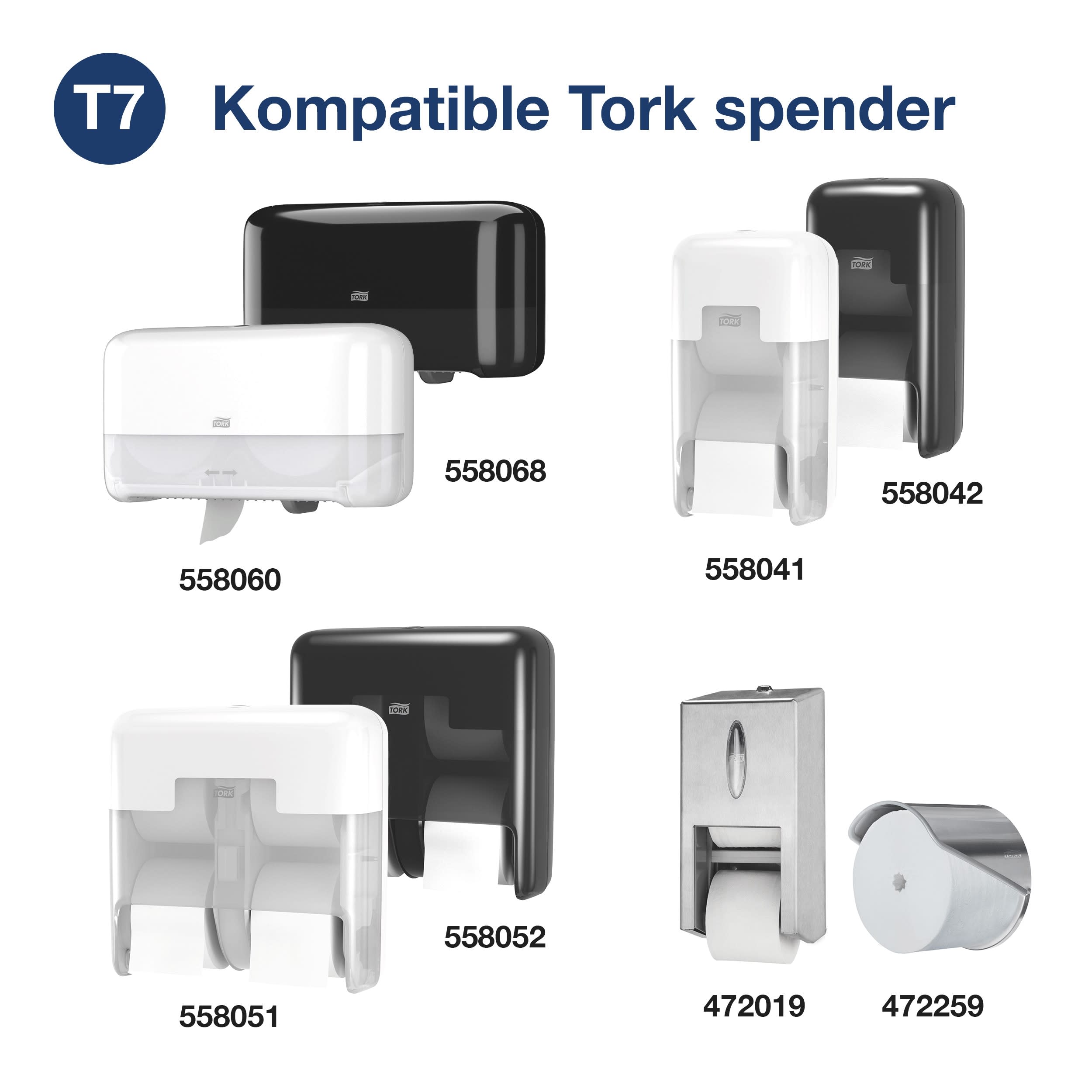 Tork OptiServe extraweiches hülsenloses WC-Papier 