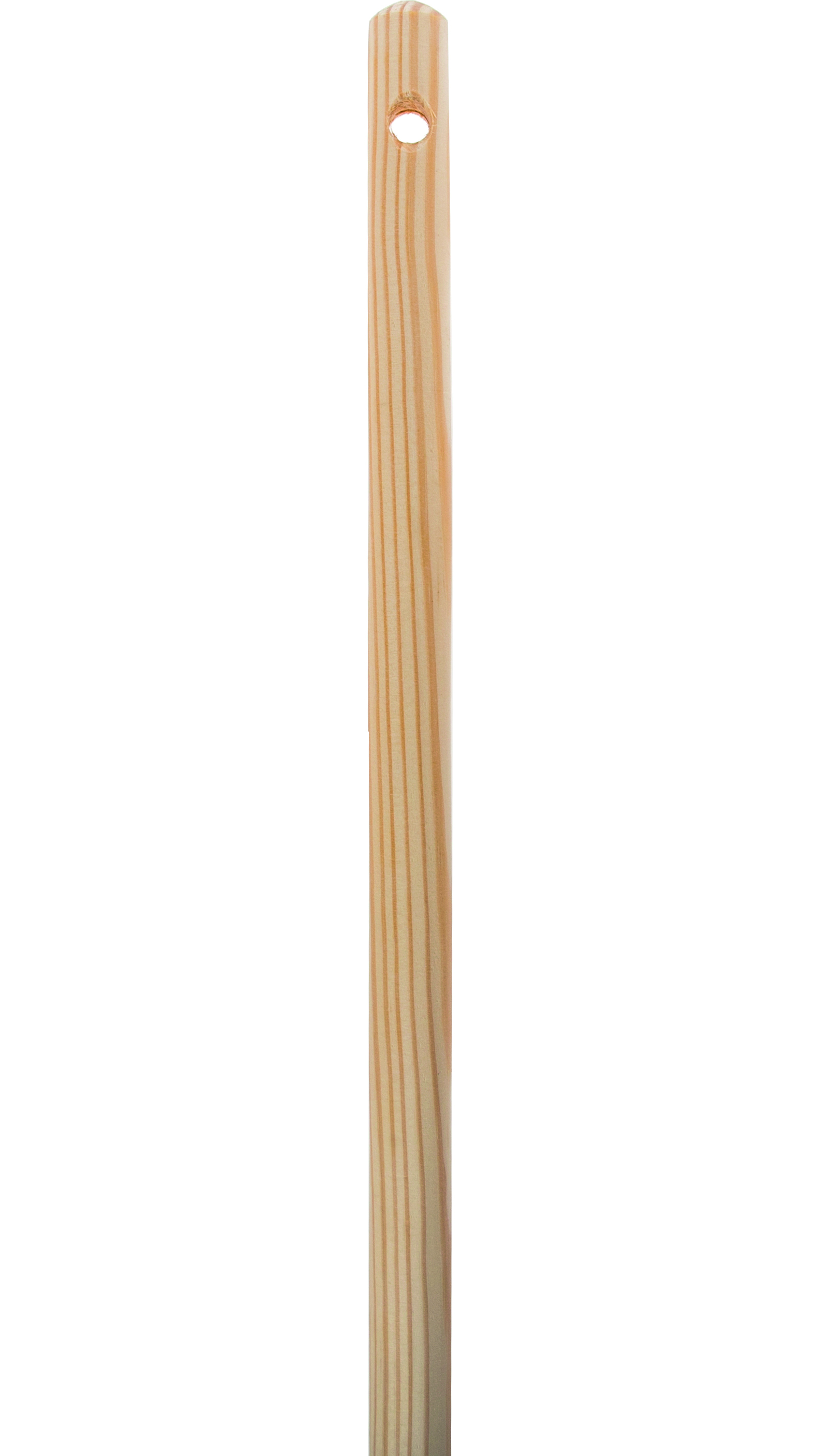 Holzstiel unlackiert mit Gewinde 140cm