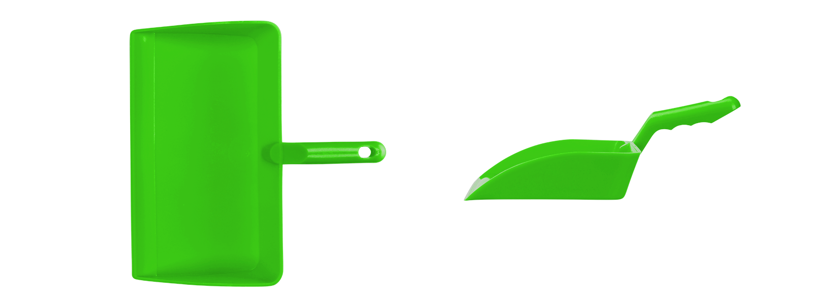 Kehrschaufel grün