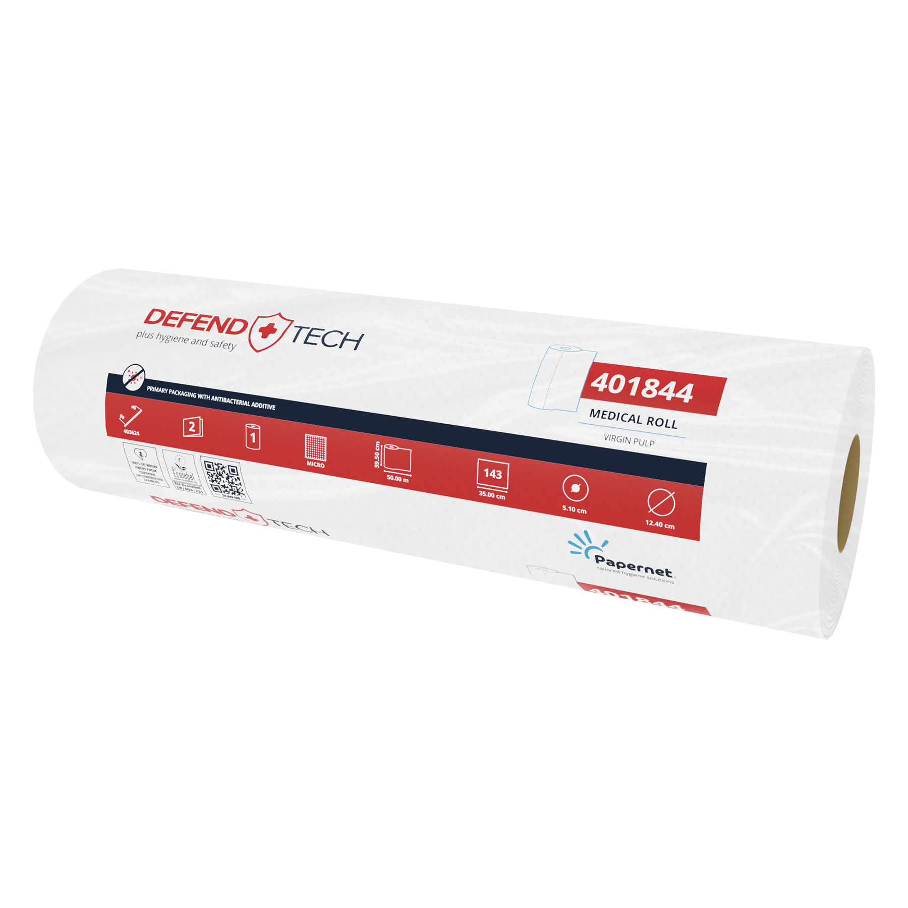 Liegenabdeckung 2-lg 39,5cm  50m
