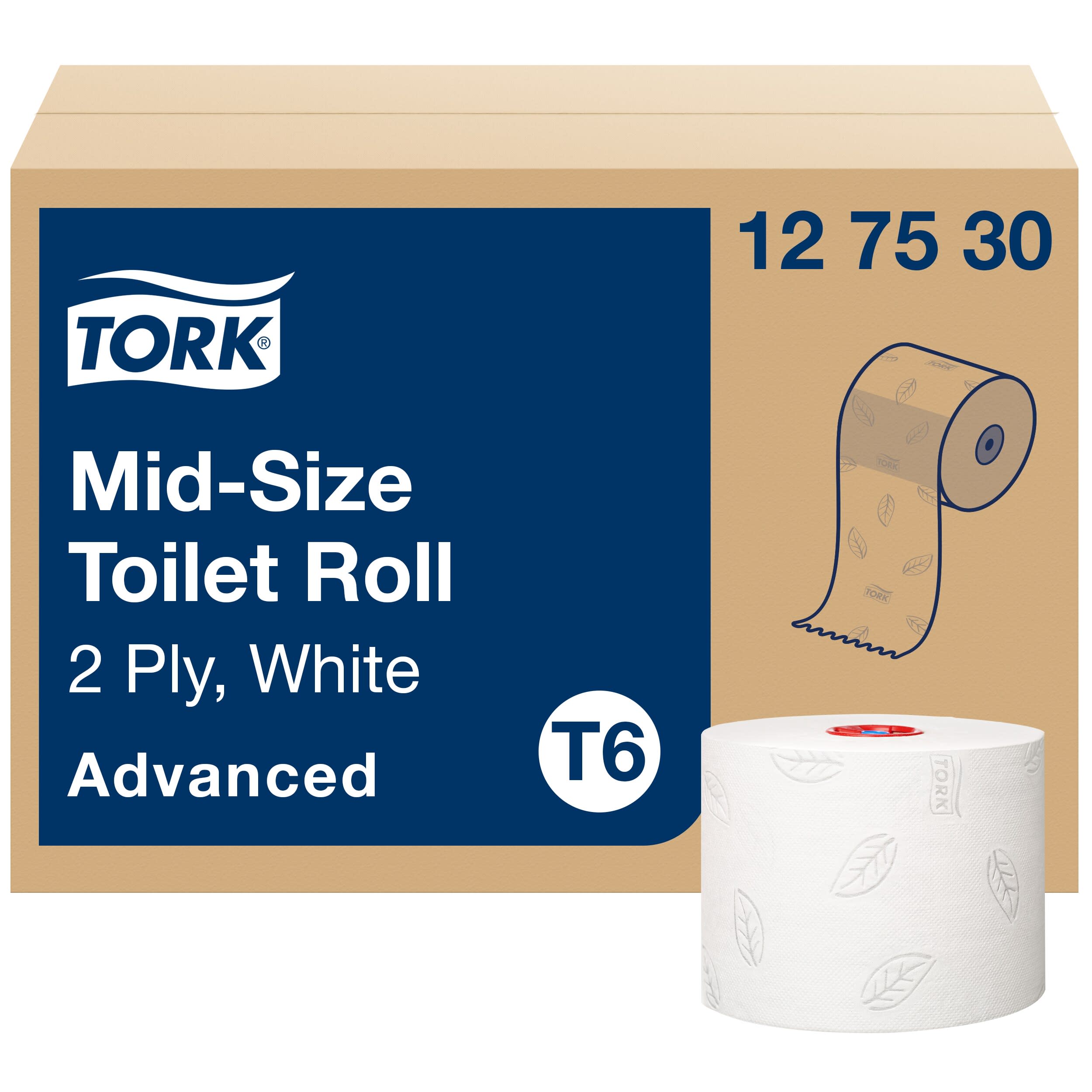 Tork Midi WC-Papier Advanced 2lg