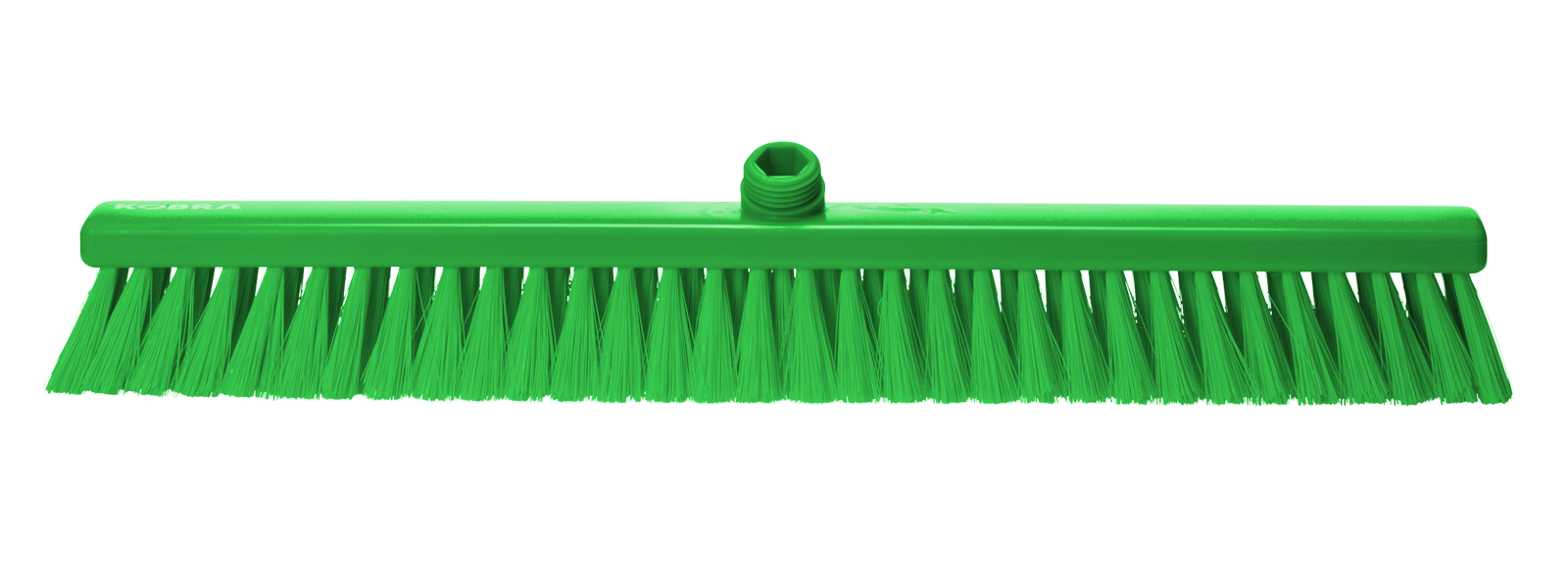 Besen 57cm grün weich