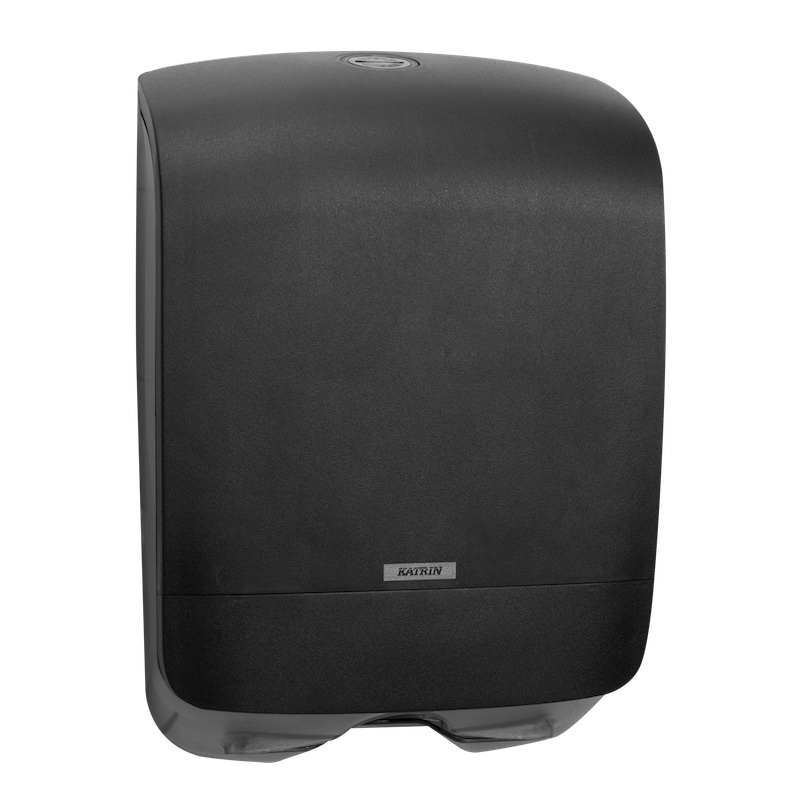 Katrin Handtuchspender mini schwarz
