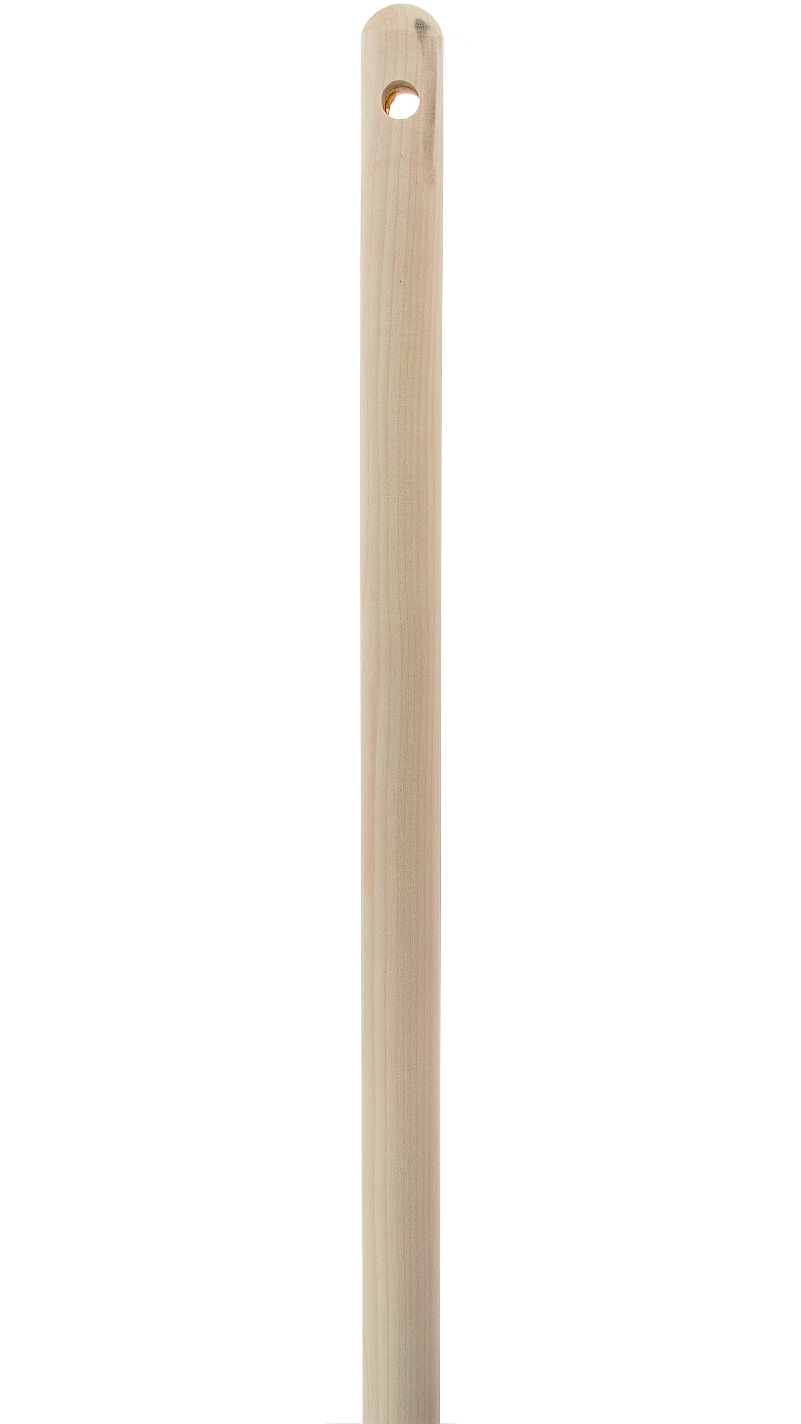 Holzstiel unlackiert ohne Gewinde 140cm