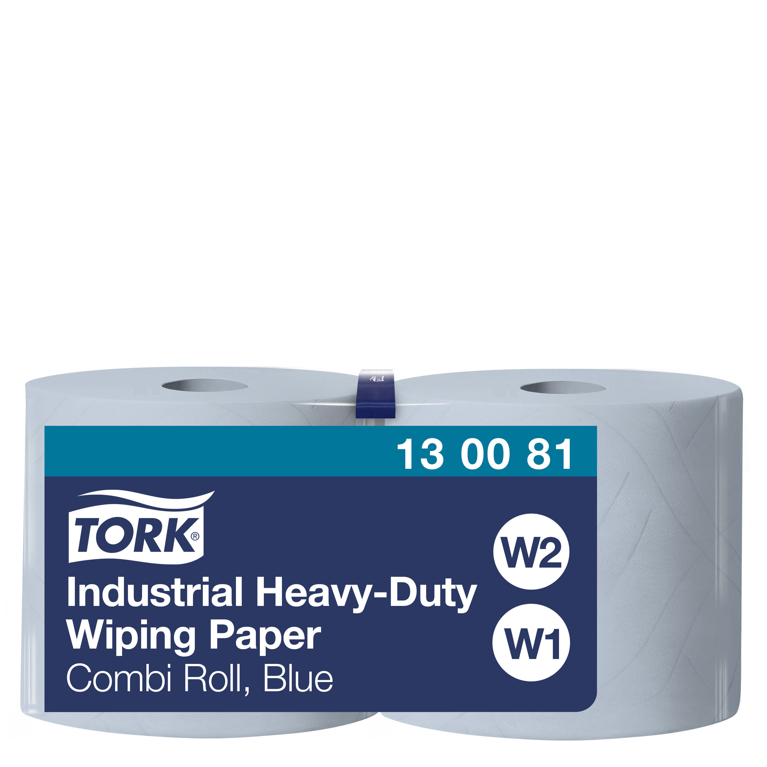Tork extra starke Industrie Papierwischtücher blau 