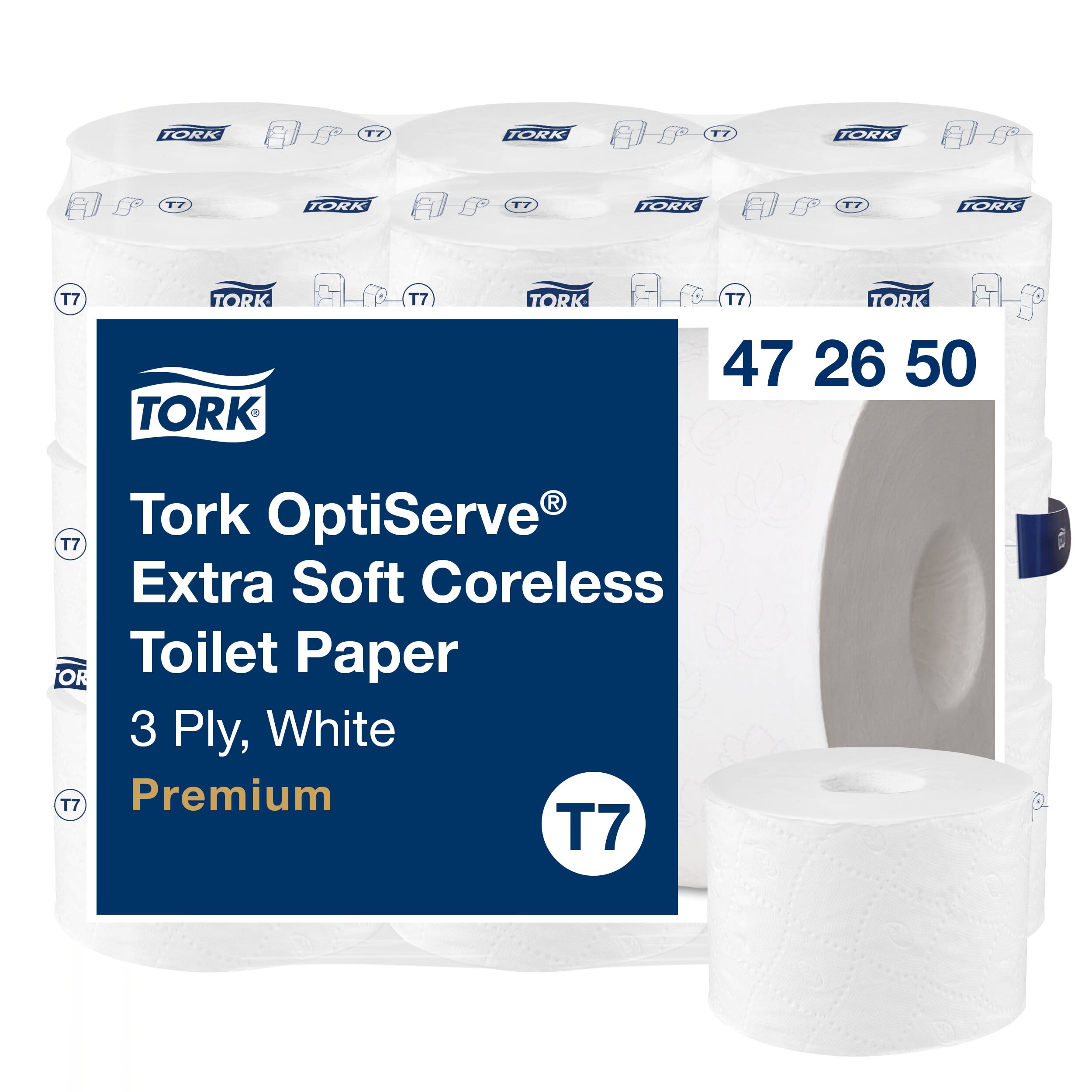 Tork OptiServe extraweiches hülsenloses WC-Papier 