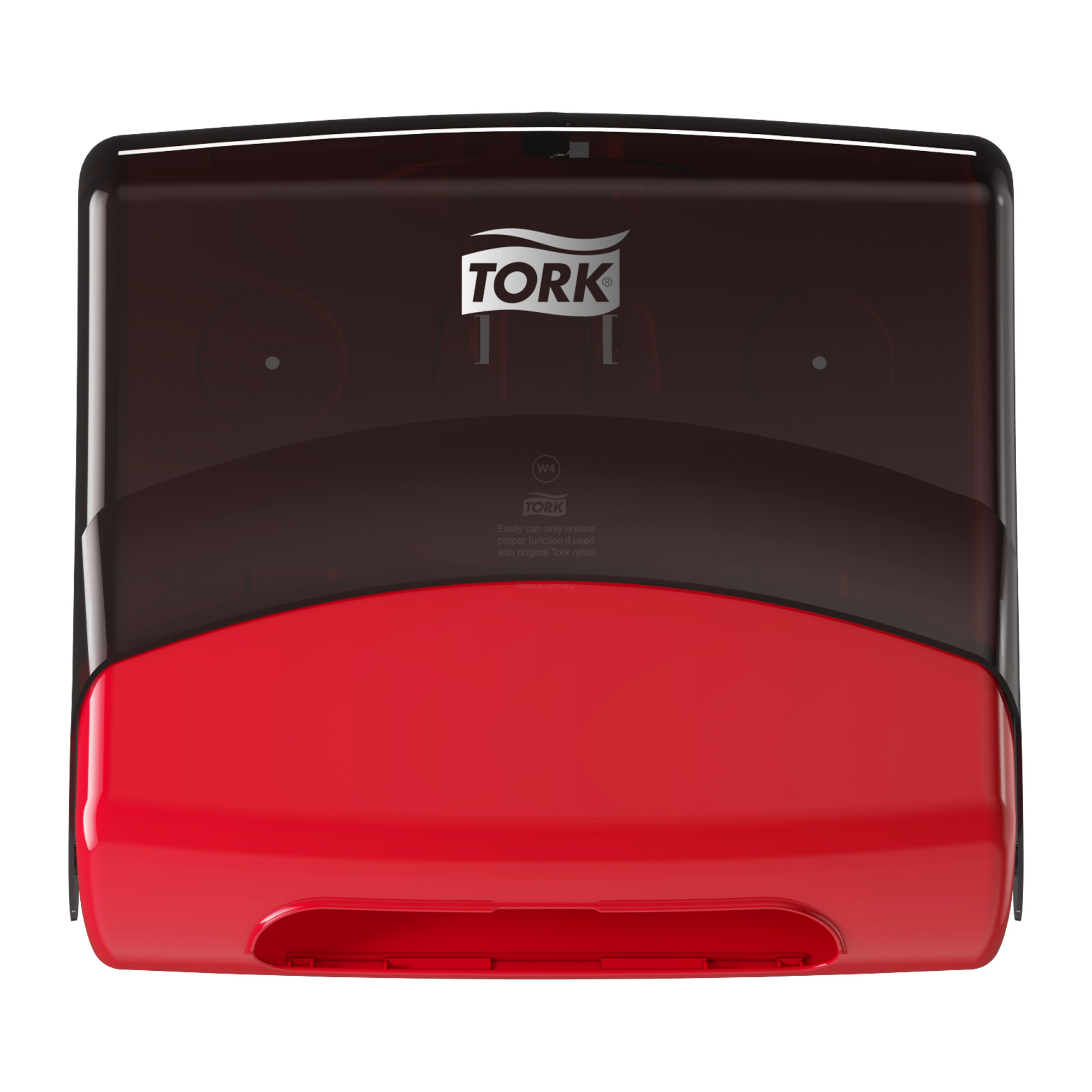 Tork Einzeltuchspender schwarz/rot