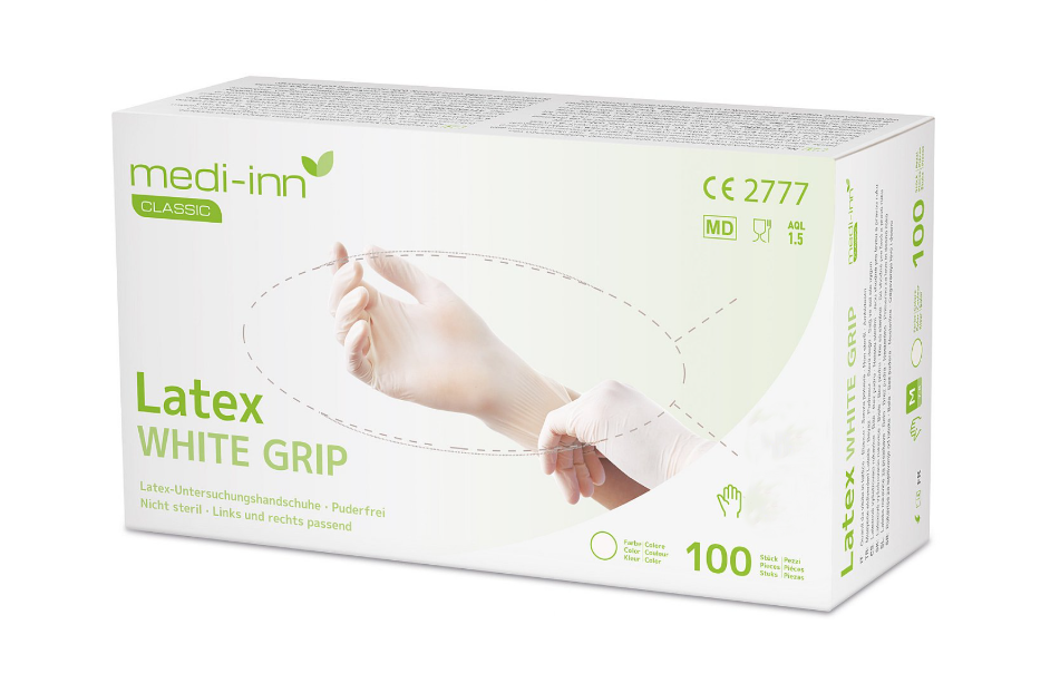 Latexhandschuh Medi-Inn XL weiß