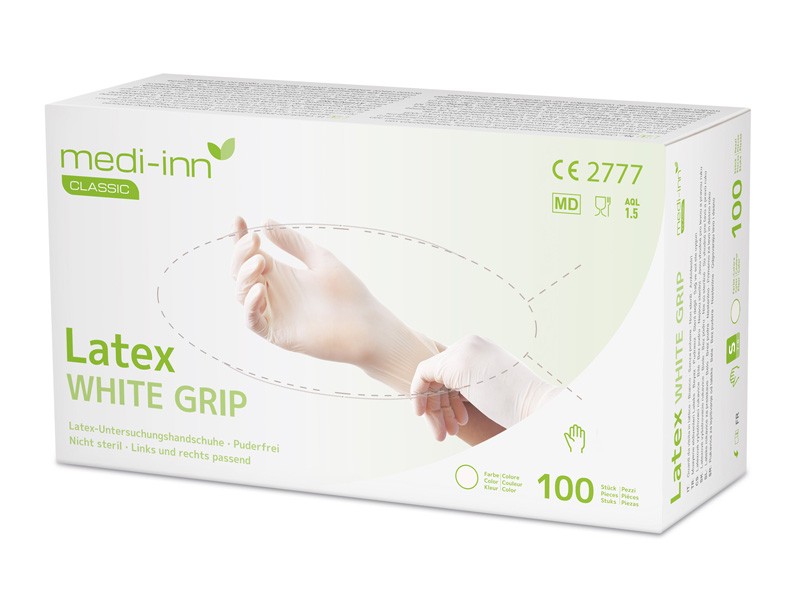 Latexhandschuh M weiß