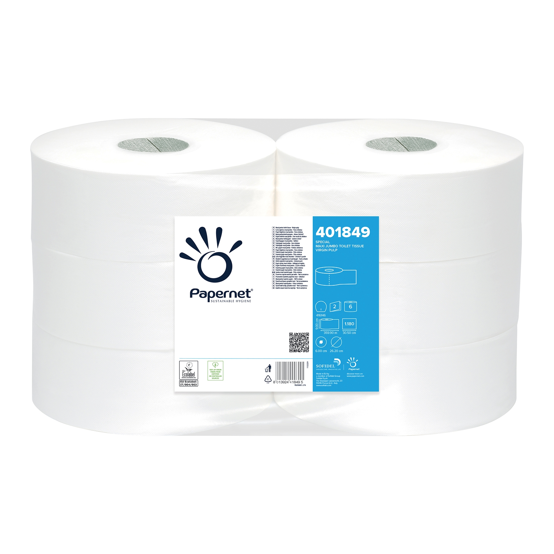 WC-Papier Jumbo Spezial Maxi 2lg