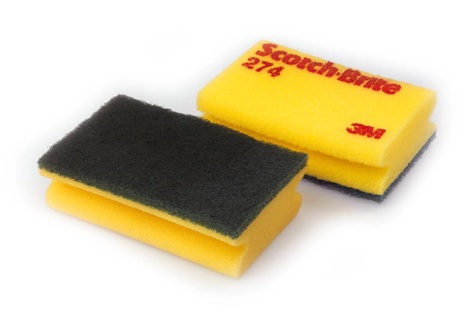 3M Scotch-Brite Reinigungsschwamm 274 gelb/grün