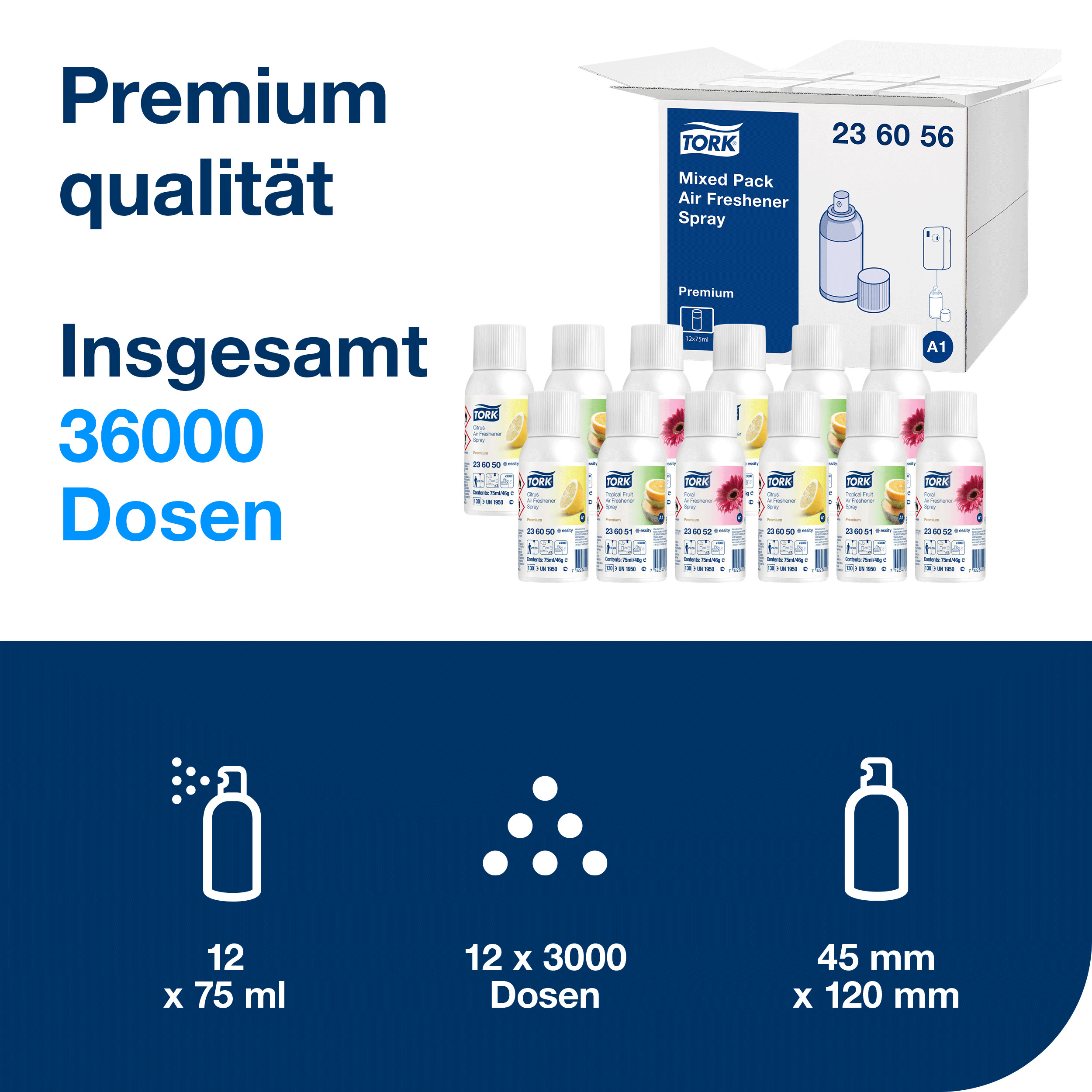 Duftdosen Mixed 3x4 Dosen 75ml *