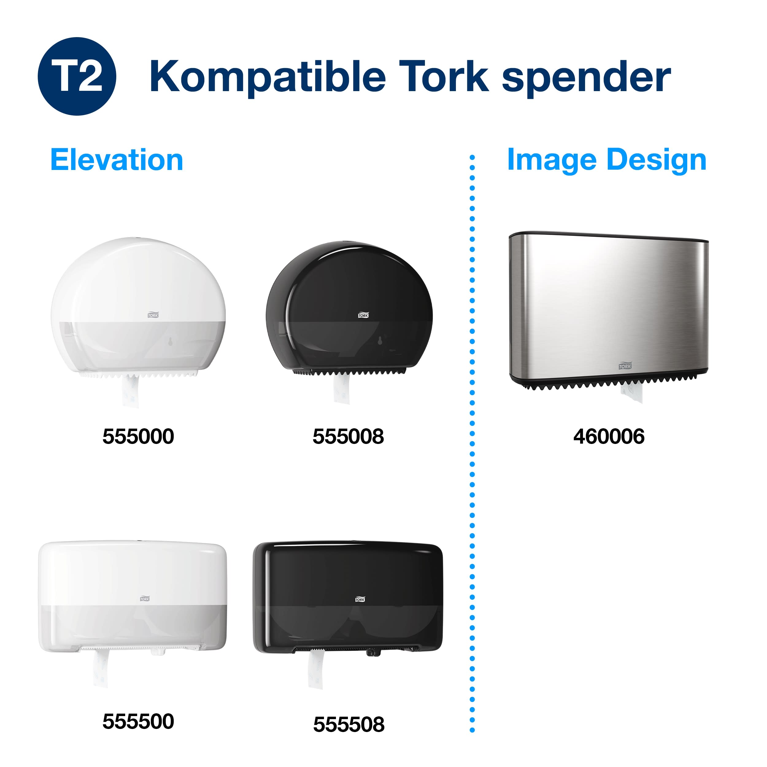Tork Mini Jumbo WC-Papier Advanced 2lg
