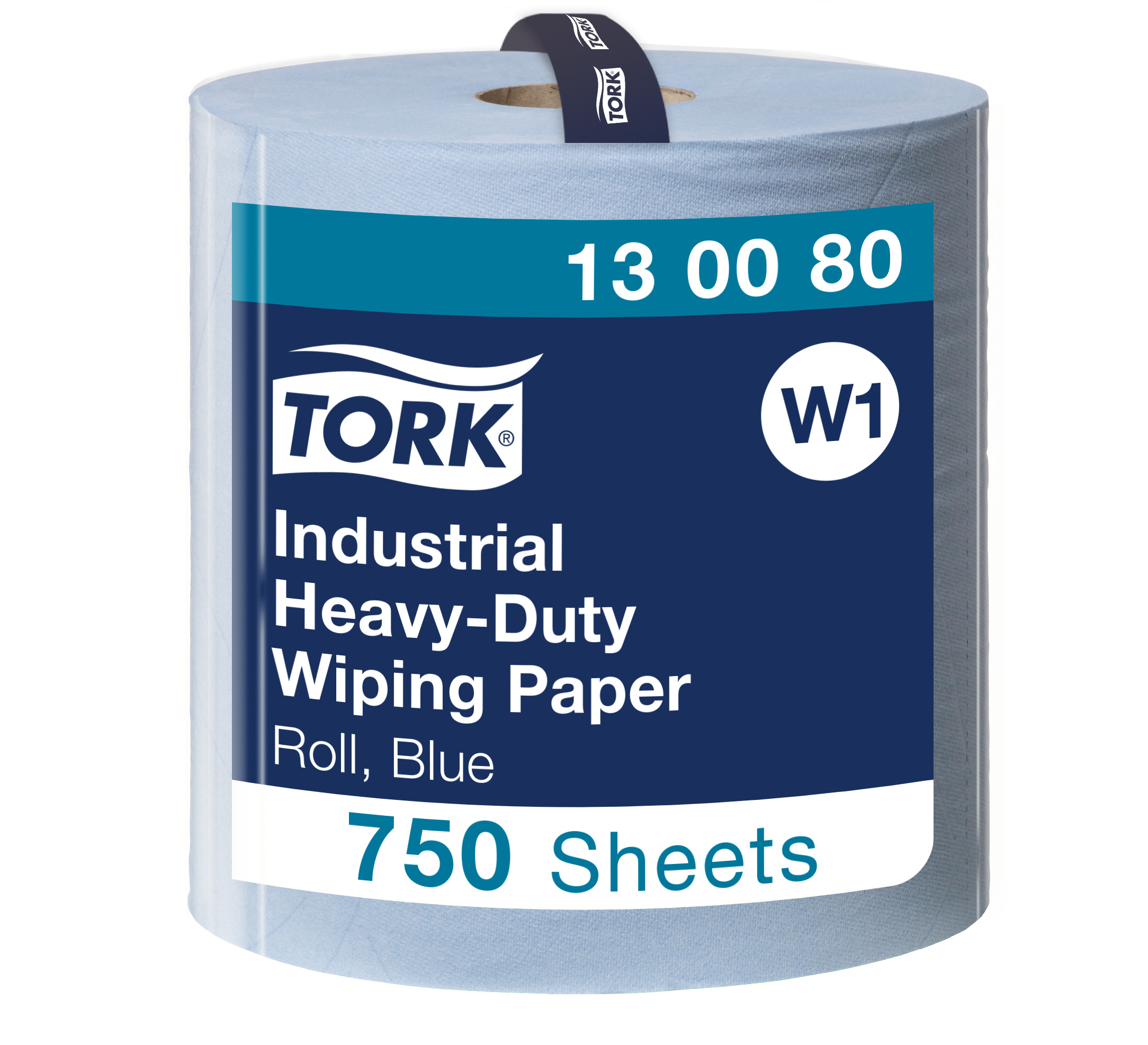 Tork extra starke Industrie Papierwischtücher blau 